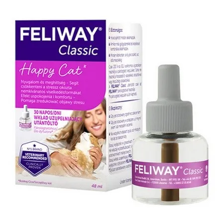 Feliway Classic - kocie feromony wkład 30-dniowy (uzupełniający) 48ml