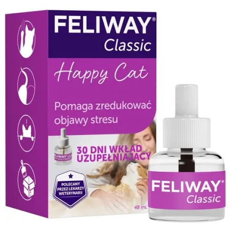 Feliway Classic - kocie feromony wkład 30-dniowy (uzupełniający) 48ml-2026556