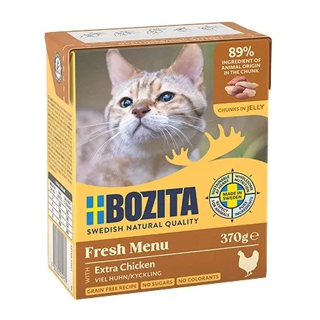 Bozita z Kurczakiem kawałki w galaretce kartonik 370g