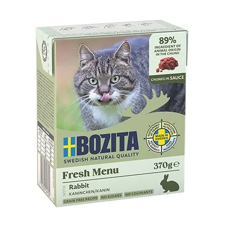 Bozita z Królikiem kawałki w sosie kartonik 370g