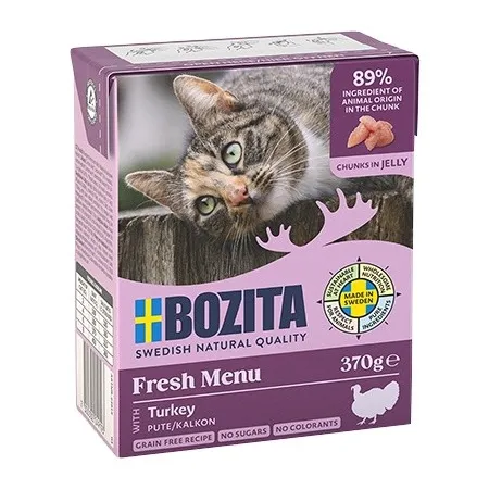 Bozita z Indykiem kawałki w galaretce kartonik 370g