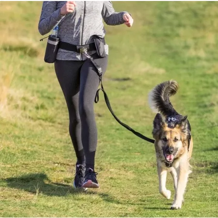 Trixie Pas biodrowy i Smycz Hands Free - zestaw do dogtrekkingu [TX-1275]-2026656