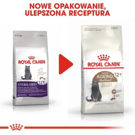 Royal Canin Ageing +12 Sterilised karma sucha dla kotów dojrzałych, sterylizowanych 4kg-2026894