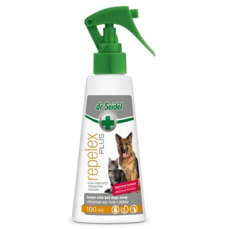 Dr Seidel Repelex Plus - Płyn utrzymujący psy i koty z daleka - spray 100ml-2027083