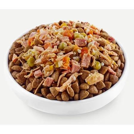 Applaws Dog Taste Toppers puszka z kurczakiem, szynką i warzywami 156g-2027185