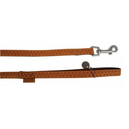 Zolux Smycz Mac Leather 20mm/1.2m Żółta [522020JA]-2027297