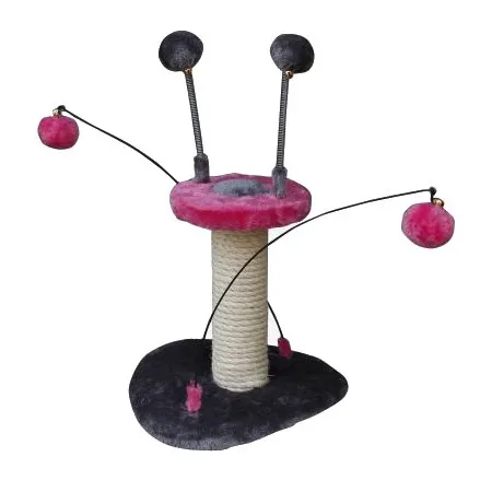 Yarro Drapak Mini UFO różowo-szary 23x24x25cm [Y1144]