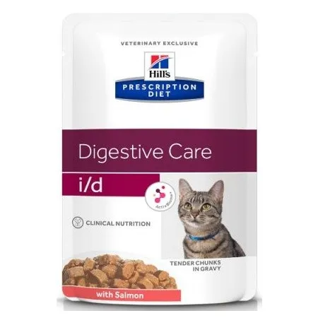 Hill's Prescription Diet i/d Feline Łosoś saszetka 85g-2027669