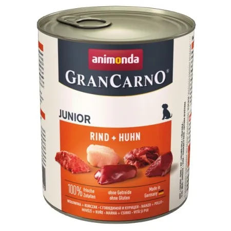 Animonda GranCarno Original Junior Rind Huhn Wołowina + Kurczak puszka 800g-2027877