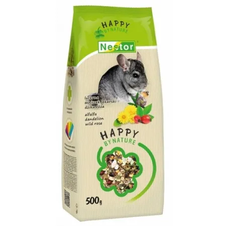 Nestor Pokarm Szynszyla dzika róża, lucerna, mniszek lekarski 500g