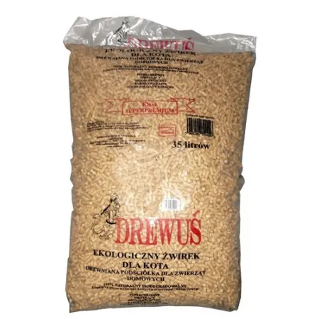 Drewuś 35L (15kg) żwir drewniany