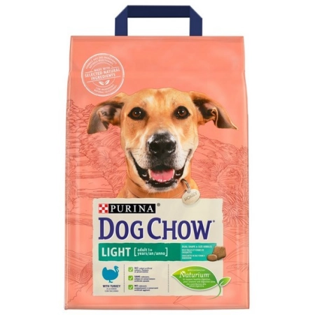 Purina Dog Chow Light Turkey 2,5kg-2028346