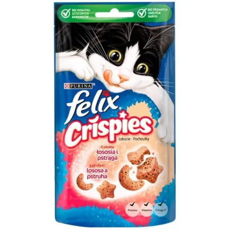 Felix Crispies Łosoś i Pstrąg 45g-2028356