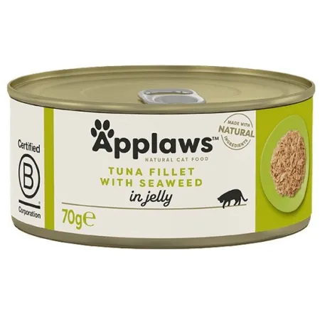 Applaws puszka dla kota Jelly - Tuńczyk i Wodorosty 70g