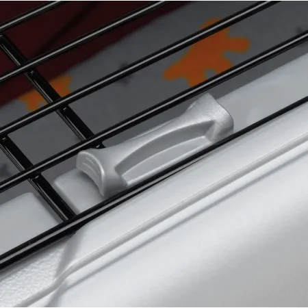 Ferplast Atlas Deluxe 20 Open - transporter z otwieranym sufitem srebrno-czarny [73040899]-2028852