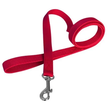 CHABA Smycz taśma - 16mm czerwona-2028895