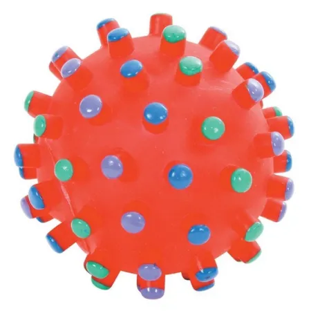 Zolux Zabawka winylowa piłka z wypustkami 9cm [480783]-2028968