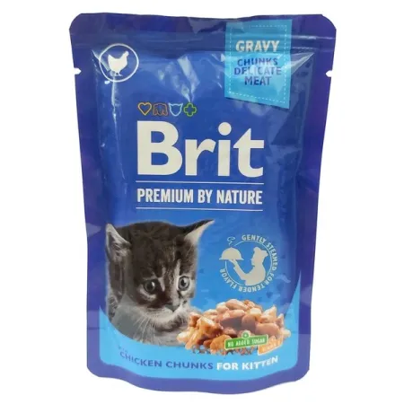 Brit Premium Cat Kitten Kurczak saszetka 100g-2028979