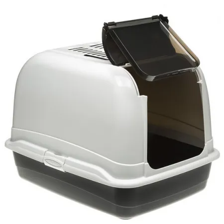 Ferplast Toaleta Maxi Bella biało-czarna - dla dużego kota [72070099]-2029040