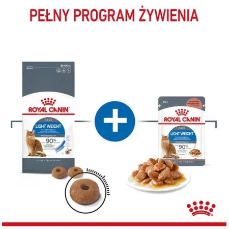 Royal Canin Light Weight Care karma sucha dla kotów dorosłych, utrzymanie prawidłowej masy ciała 400g-2029058