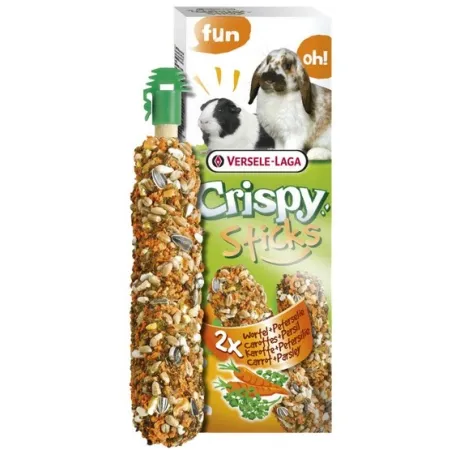 Versele-Laga Crispy Sticks Rabbit & Guinea Pig Carrot - kolby dla królików i świnek z marchewką 110g-2029608