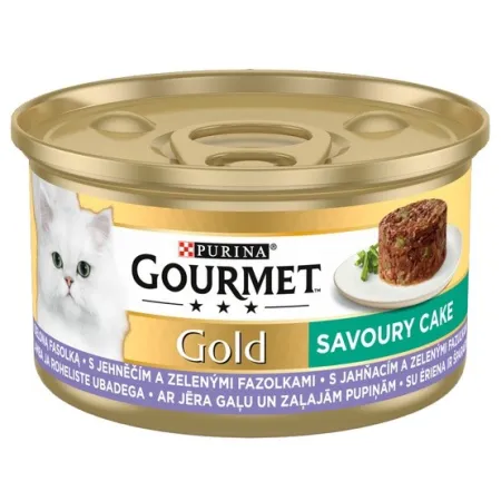 Gourmet Gold Savoury Cake z Jagnięciną i zieloną fasolą 85g-2029630