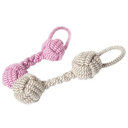 Dingo Zabawka dla psa - Kość z rączką różowa-2029650