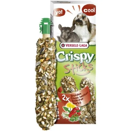 Versele-Laga Crispy Sticks Rabbit & Chinchilla Herbs - kolby dla królików i szynszyli z ziołami 110g-2029844