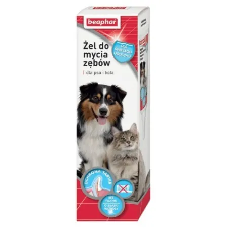 Beaphar Żel do mycia zębów dla psa i kota 100ml-2029993