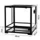 Repti-Zoo Glass Terrarium 45x45x45cm - szklane terrarium z metalową siatką-2025497