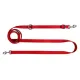 CHABA Smycz taśma regulowana - 25mm x 130/260cm czerwona-2028930