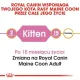 Royal Canin Maine Coon Kitten karma sucha dla kociąt, do 15 miesiąca, rasy maine coon 2kg-2029314