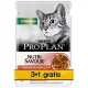 Purina Pro Plan Cat Sterilised wołowina saszetka 4x85g 3+1 gratis-2029426