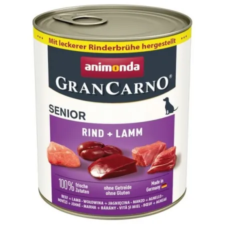 Animonda GranCarno Original Senior Rind Lamm Wołowina + Jagnięcina puszka 800g