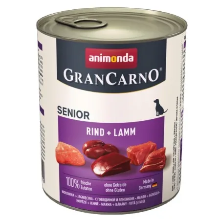 Animonda GranCarno Original Senior Rind Lamm Wołowina + Jagnięcina puszka 800g-2030132