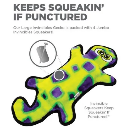 Outward Hound Invincibles Gecko green 2 piszczałki [32070]-2030151