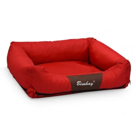 Bimbay Pokrowiec do kanapy r.3 - 100x80cm czerwony-2030446