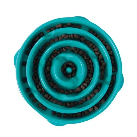 Outward Hound Fun Feeder Miska spowalniająca turkusowa [51002]-2030487