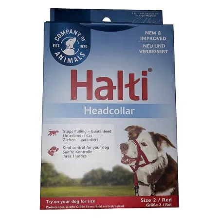 Halti Kantarek - obroża uzdowa rozmiar 2 czerwona-2030798