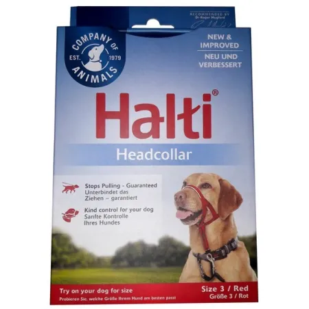 Halti Kantarek - obroża uzdowa rozmiar 3 czerwona-2030804