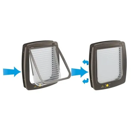 Ferplast Swing 7 Drzwiczki brązowe [72104012]-2030949