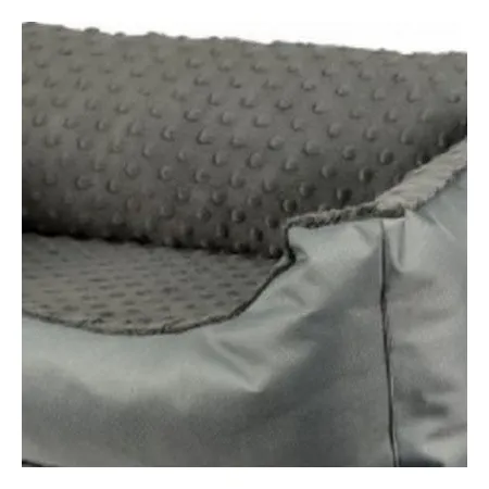 Bimbay Pokrowiec do kanapy Minky r.3 - 100x80cm szary-grafit