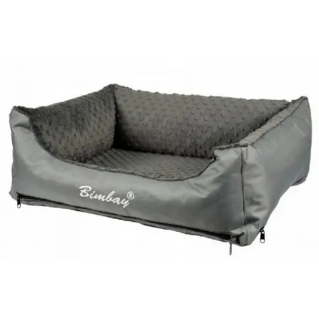 Bimbay Pokrowiec do kanapy Minky r.4 - 125x90cm szary-grafit-2031038