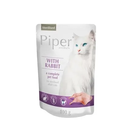 Piper Kot Sterilised Królik saszetka 100g
