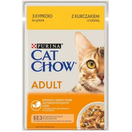 Purina Cat Chow Kurczak i cukinia saszetka 85g-2031086