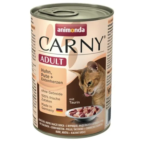 Animonda Carny Adult Kurczak, Indyk + Kacze serca puszka 400g-2031154