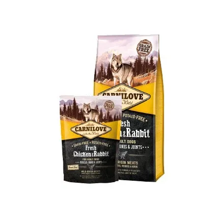 Carnilove Dog Fresh Chicken & Rabbit Adult - kurczak i królik 1,5kg