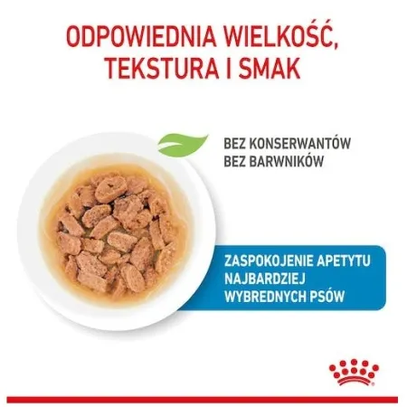Royal Canin Mini Puppy karma mokra w sosie dla szczeniąt, od 2 do 10 miesiąca życia, ras małych saszetka 85g-2031498