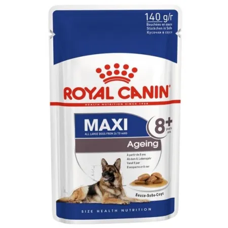 Royal Canin Maxi Ageing 8+ karma mokra w sosie dla psów dojrzałych, po 8 roku życia, ras dużych saszetka 140g-203153