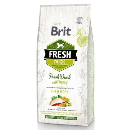 Brit Fresh Dog Adult Active Duck & Millet 2,5kg